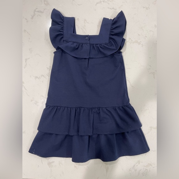 Janie and Jack navy blue dress - Picture 2 of 2
